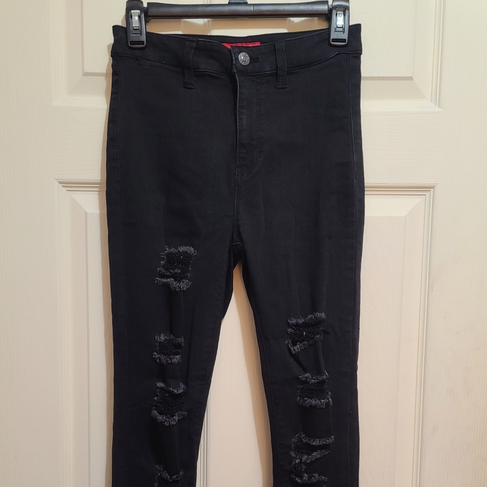 Guess Stretchy Black Skinny Jeans Size S